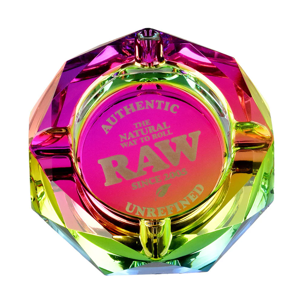 RAW Prism Glass Ashtray - Image 4