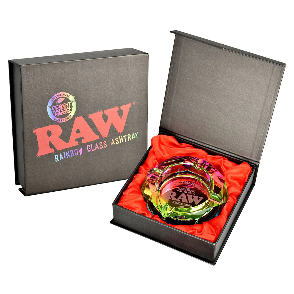 RAW Prism Glass Ashtray - Image 5