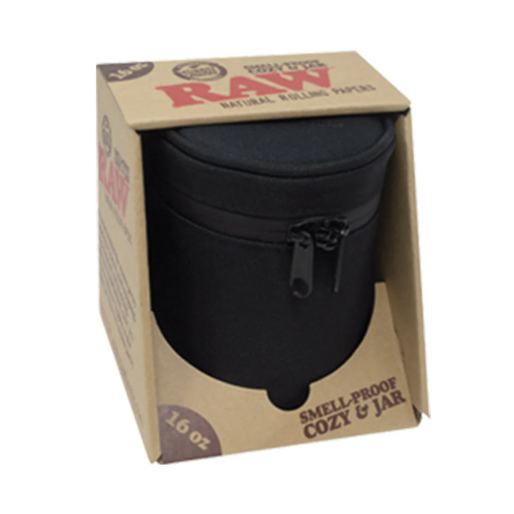 RAW Smell Proof Jar & Cozy w/ Lock - Image 3