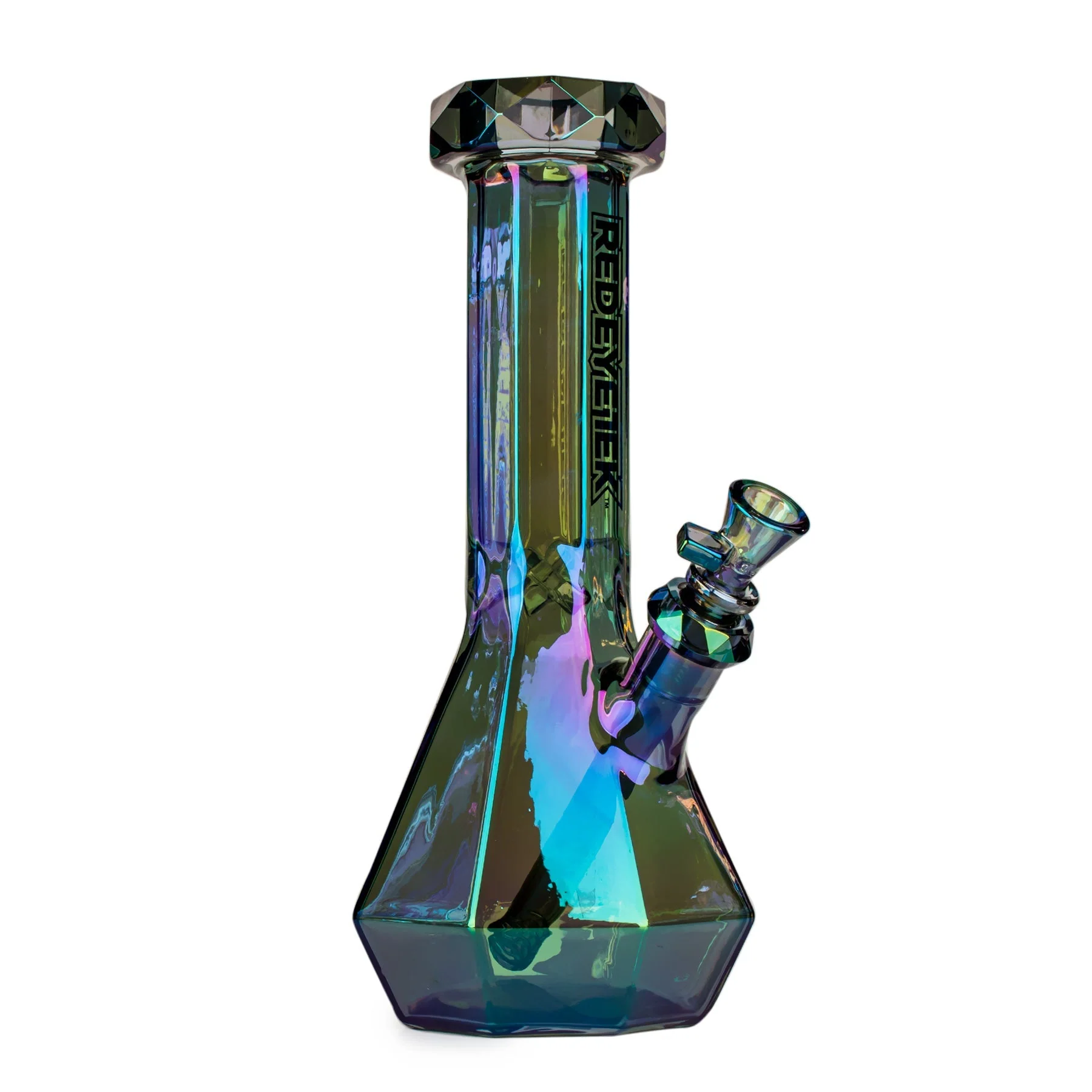 Red Eye Tek 12" Orion Beaker Base Glass Water Pipe - Image 2