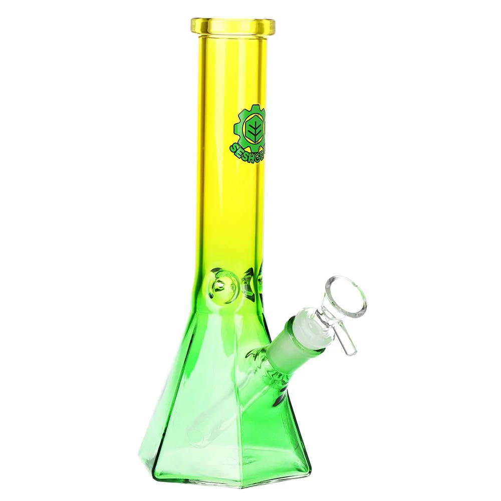 SeshGear Prismatic Bliss Ombre Glass Water Pipe - Image 5