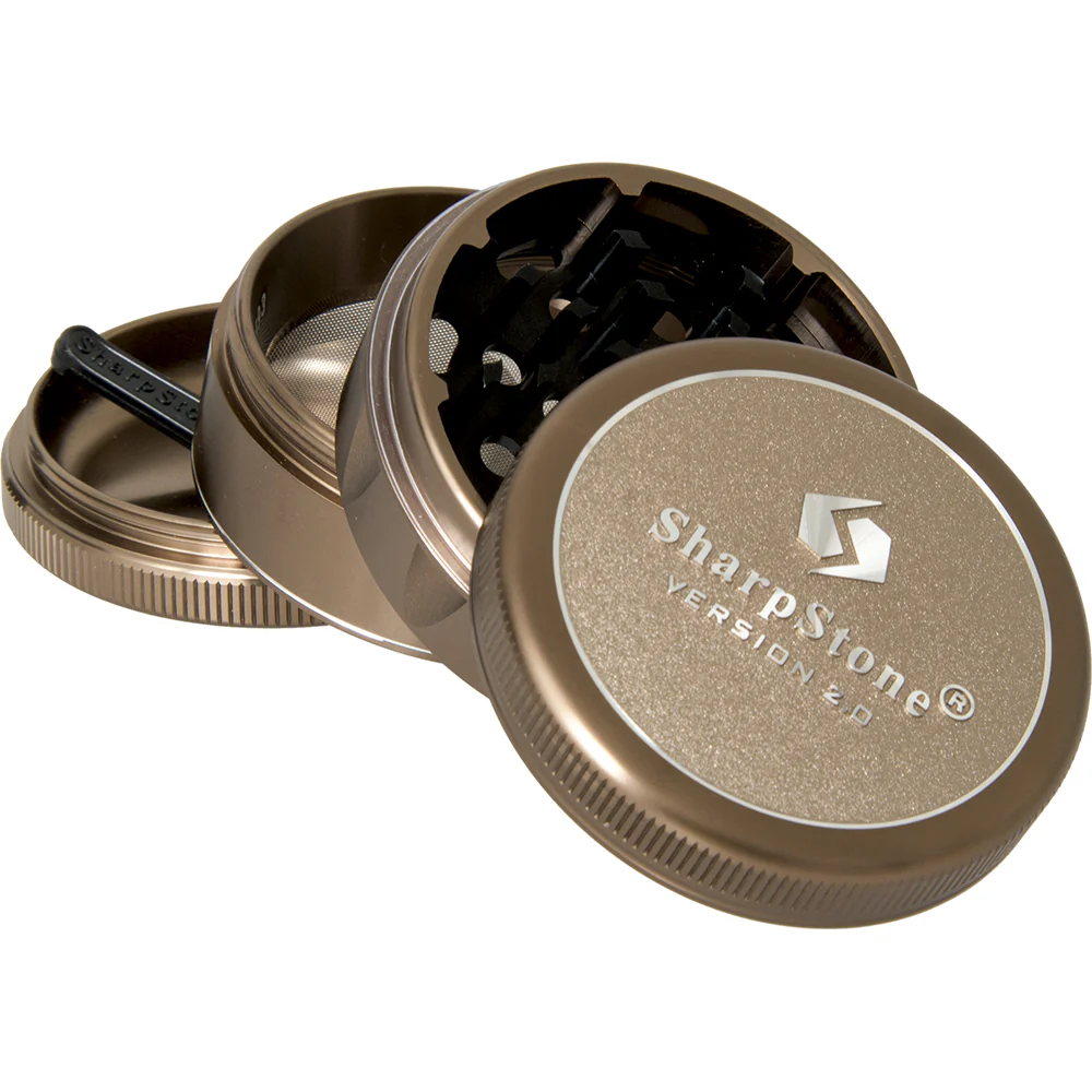 SharpStone 2.2" 4-Piece Grinder (Bronze) - Image 2