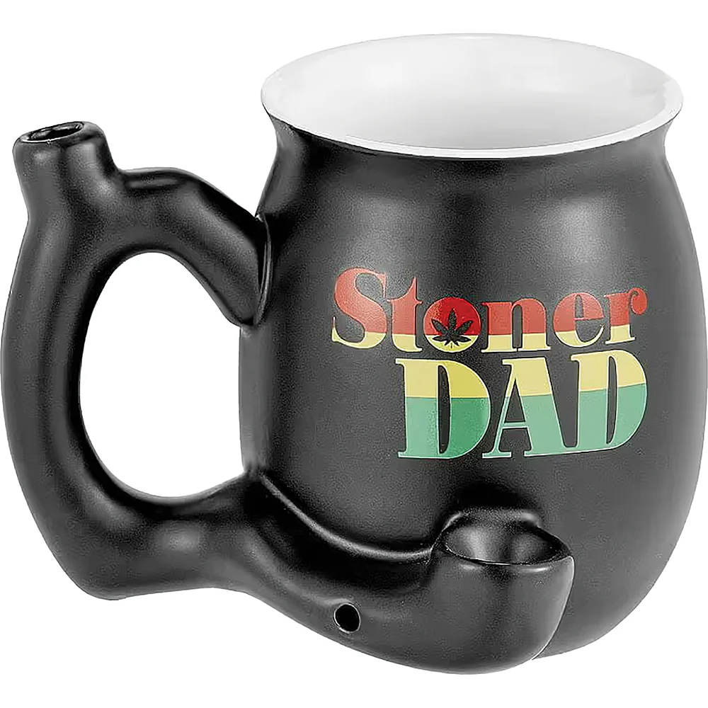 'Stoner Dad' Pipe Mug (Rasta)