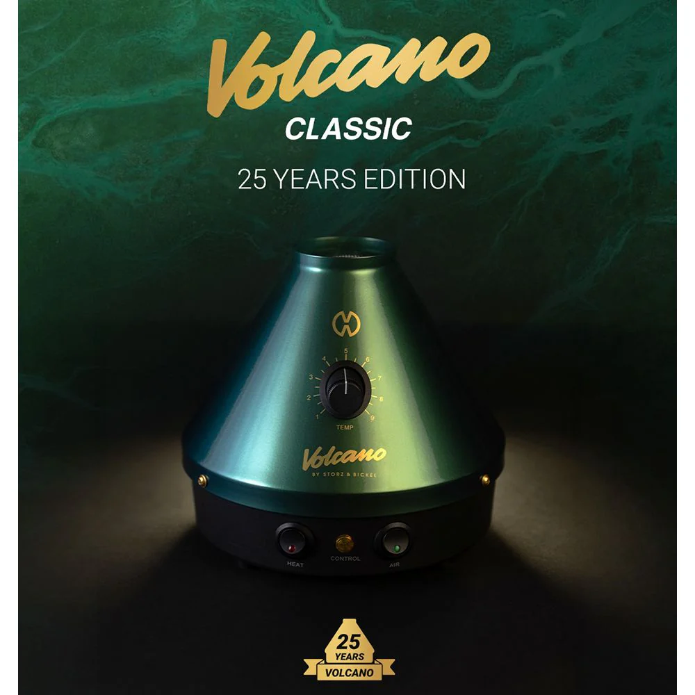 Storz & Bickel Volcano Classic Vaporizer - 25 Year Green & Gold Limited Edition - Image 9