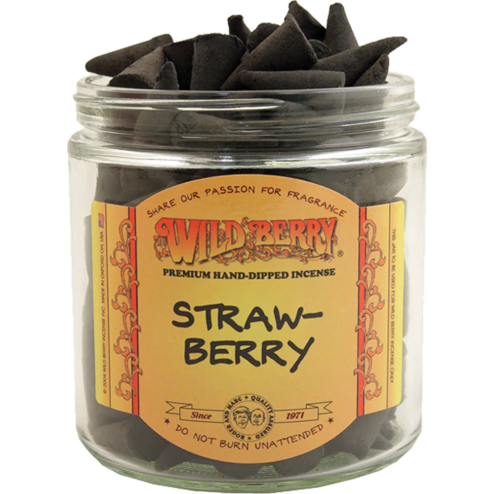 Strawberry Incense Cones (100 count)
