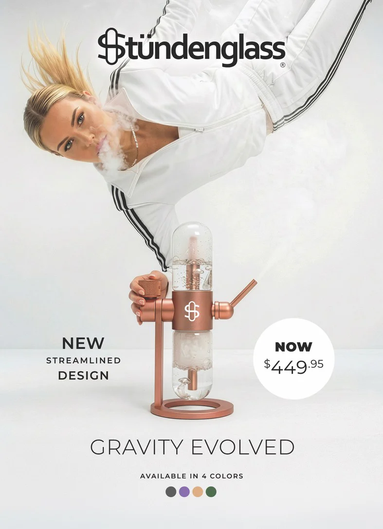 NEW Stündenglass Gravity Bong (Violet Purple) - Image 12