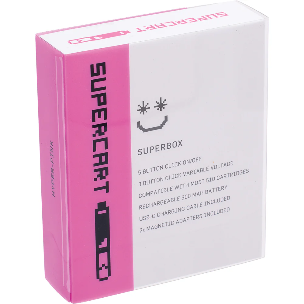 Superbox 510 Cartridge Battery (Pink) - Image 3