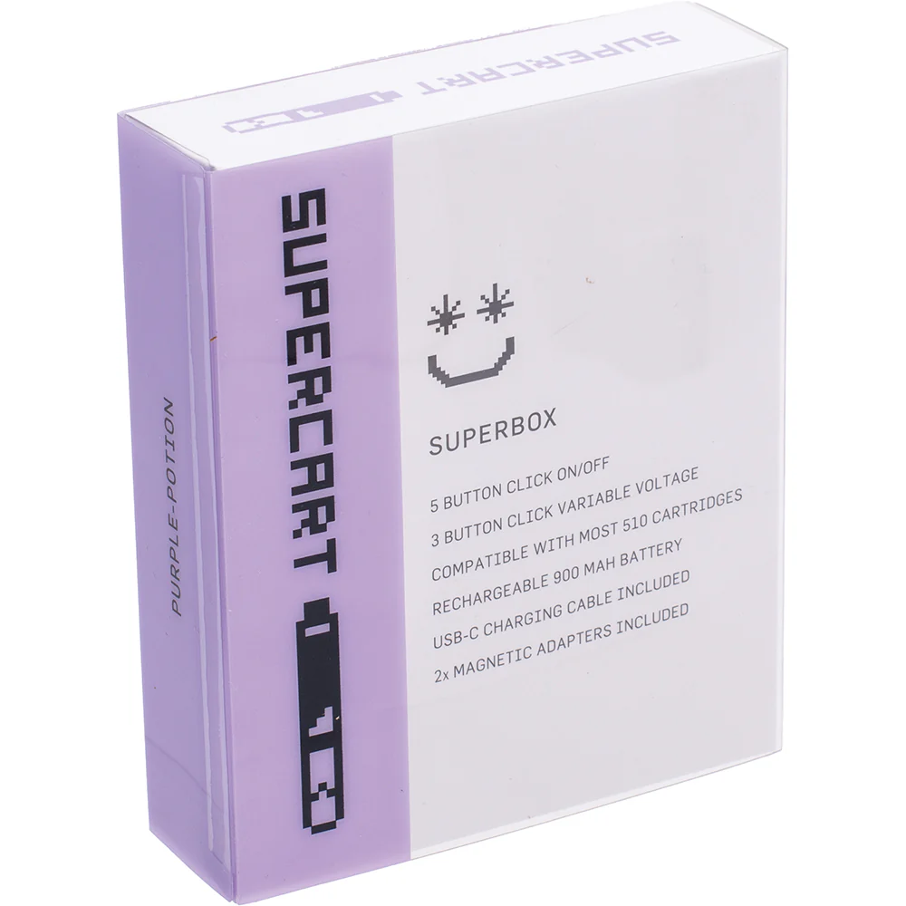Superbox 510 Cartridge Battery (Purple) - Image 3