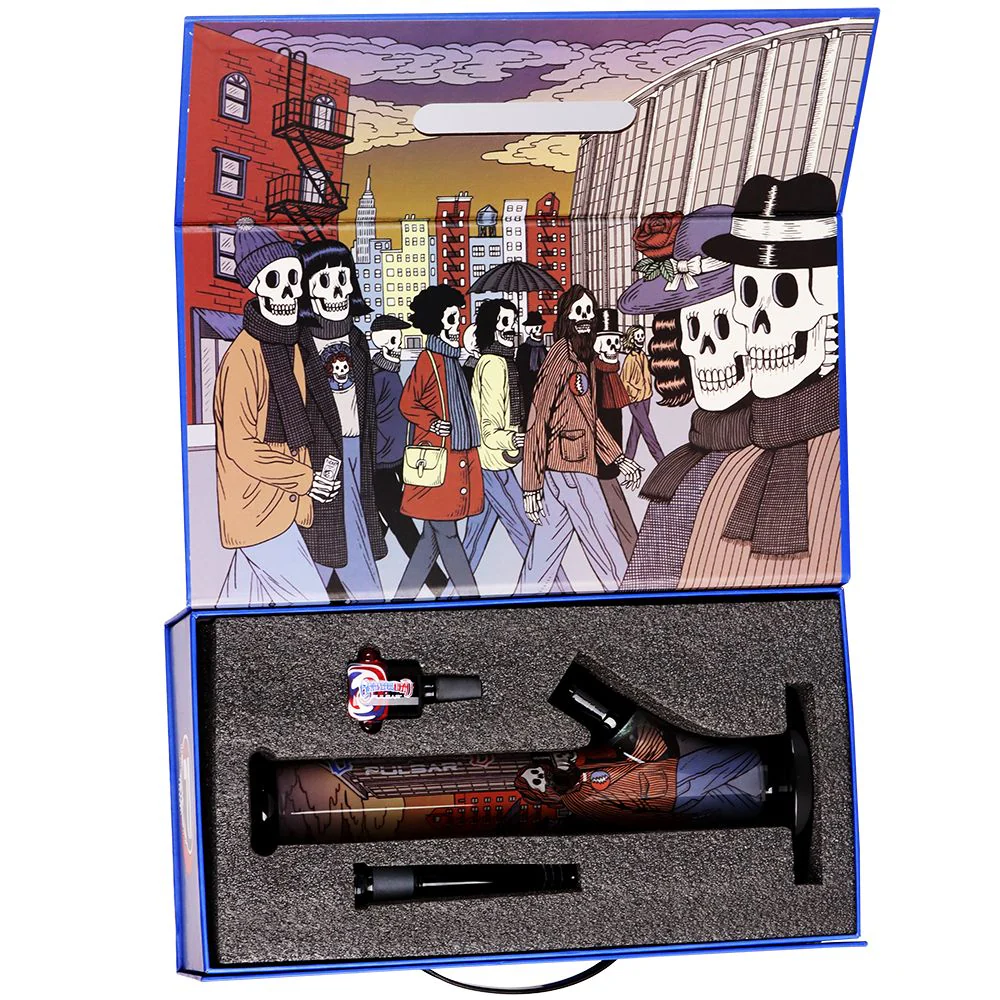 The Grateful Dead x Pulsar Inside Print Straight Tube Glass Water Pipe - Image 11