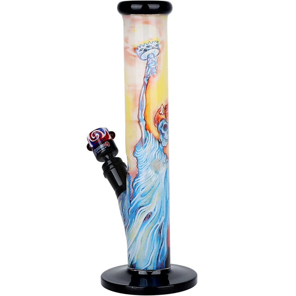 The Grateful Dead x Pulsar Inside Print Straight Tube Glass Water Pipe - Image 6