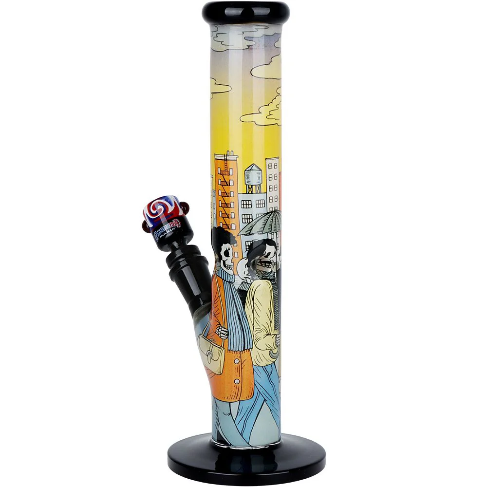 The Grateful Dead x Pulsar Inside Print Straight Tube Glass Water Pipe - Image 7