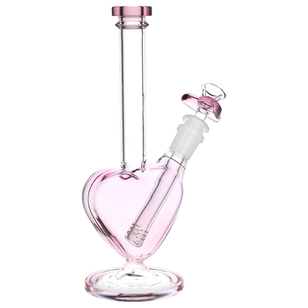 The Heart Grows Fonder Glass Water Pipe - Image 4