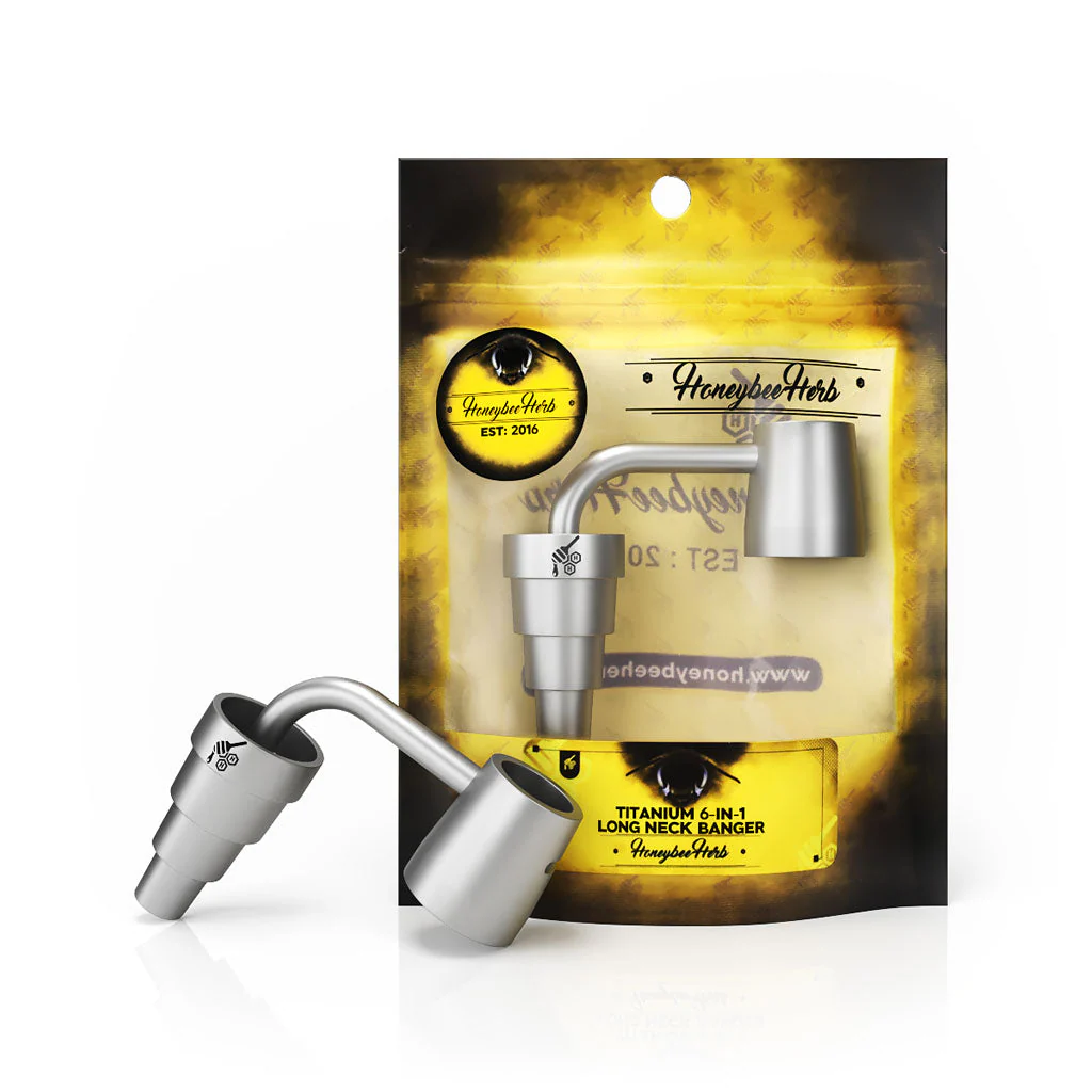 TITANIUM 6 IN 1 LONG NECK BANGER DAB NAIL - Image 17