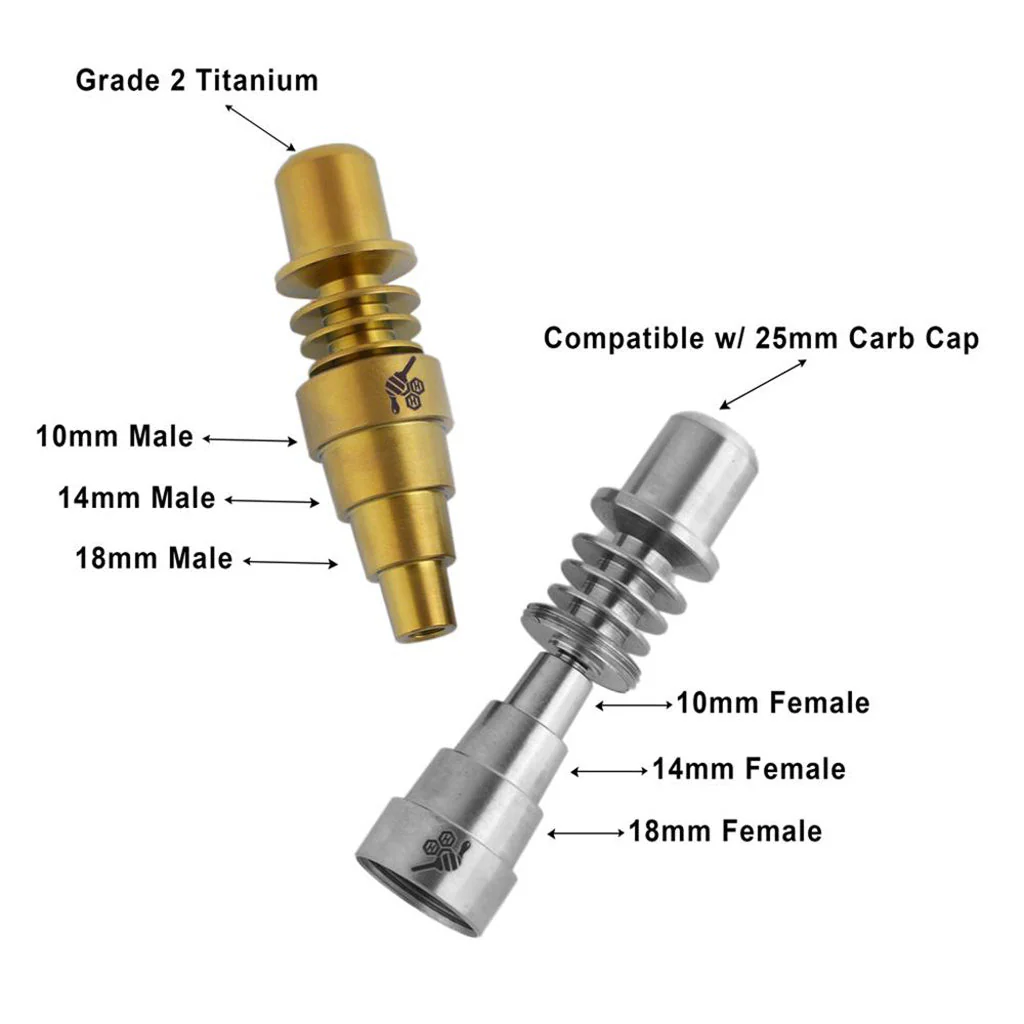 TITANIUM 6 IN 1 SKILLET ENAIL DAB NAIL - Image 14