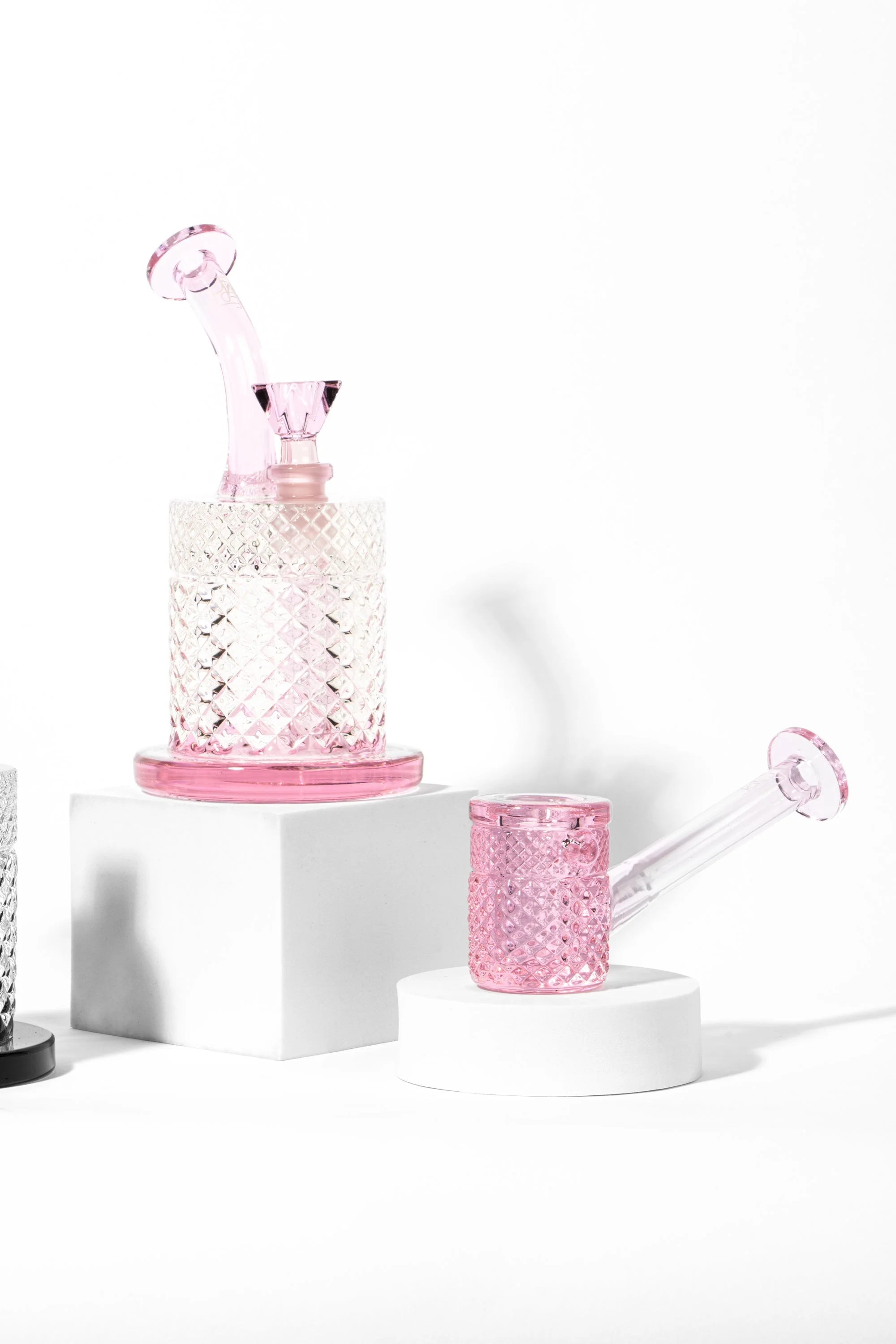 Twenties Collection Water Pipe | Pink - Image 4