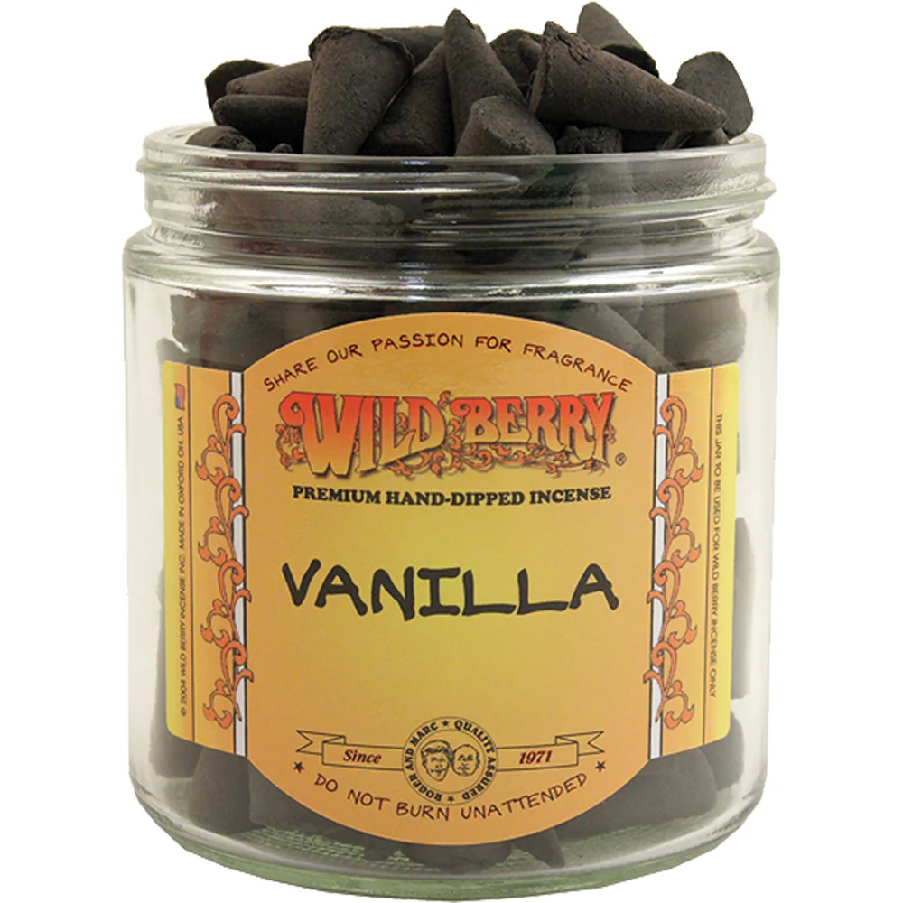 Vanilla Incense Cones (100 count)