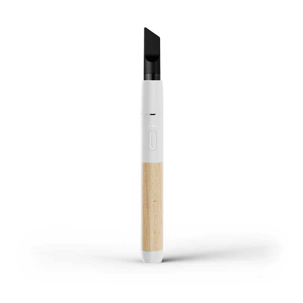 Vessel Wood Vape Pen Battery (White/Beechwood)+ - Image 2
