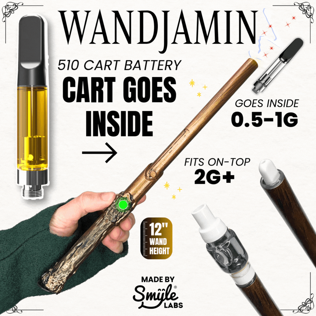 Wandjamin Cart Battery with LED Light & Slide to Hide Feature - Image 3