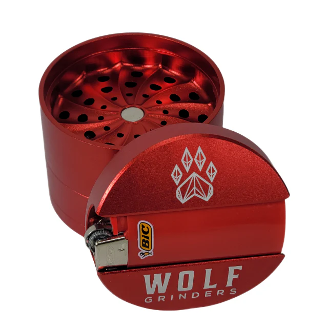 Wolf Grinders - Bic Mini Toothless Grinder (Various Colors) - Image 3