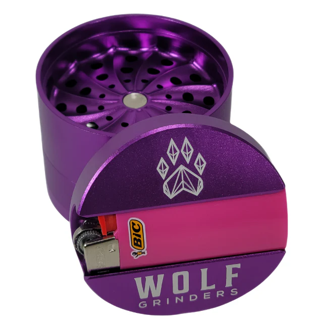 Wolf Grinders - Bic Mini Toothless Grinder (Various Colors) - Image 5