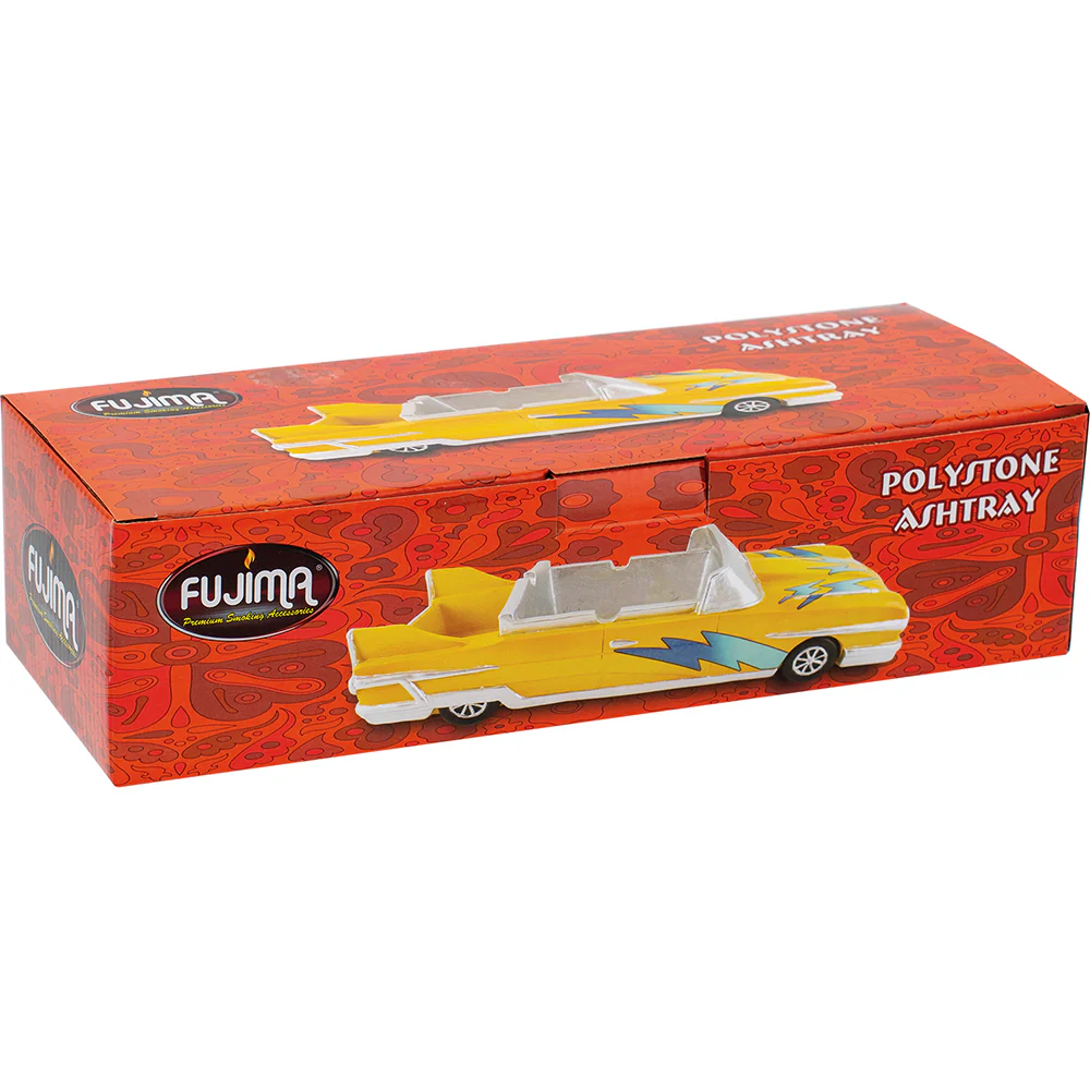Yellow Convertible Car Ash Tray - Image 2