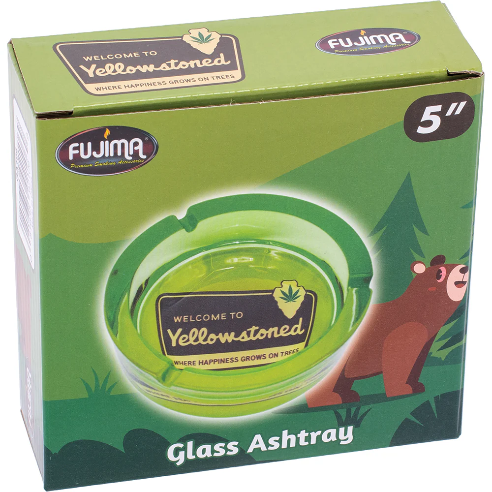 'YellowStoned' Glass AshTray - Image 3